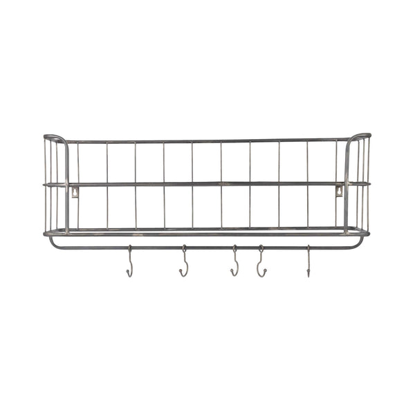 Hat Rack Grey Finish