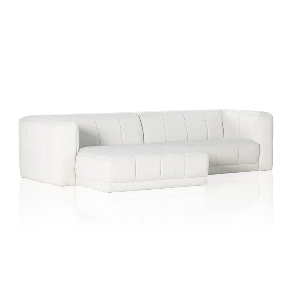 Tavi 2-Piece Sectional - FIQA Boucle Natural