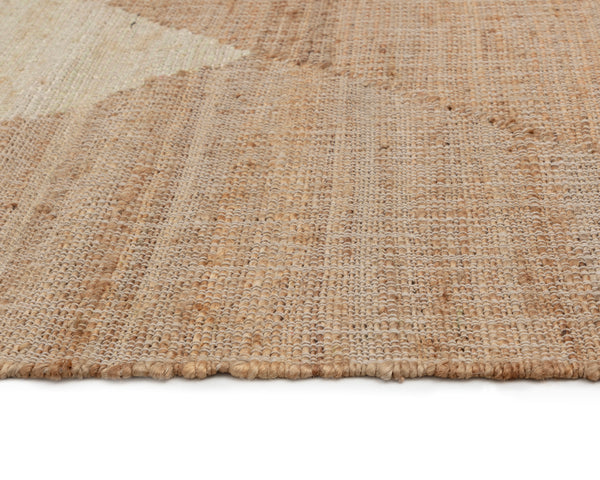OSWEGO HAND-WOVEN RUG - NATURAL/SAGE - 8' X 10'