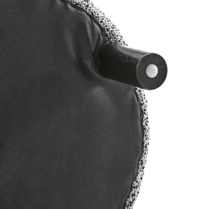 Esther Boucle Accent Chair, Speckled White 