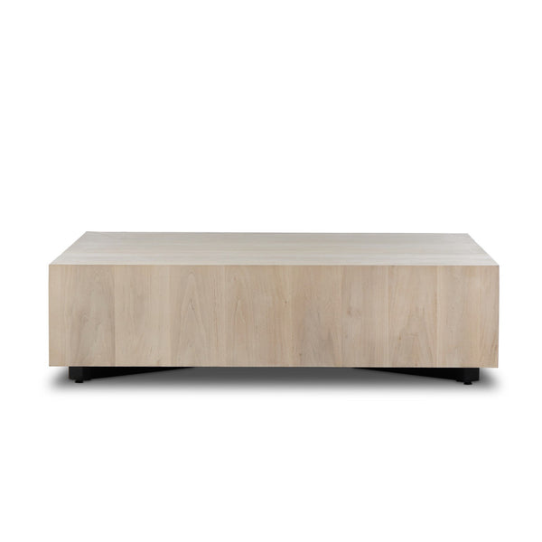 Hudson Large Square Coffee Table - Ashen Walnut