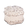 Marrakech Upholstered 18" Square Ottoman with Sequins