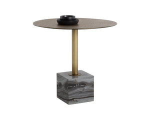 KATA BISTRO TABLE - GREY MARBLE - 32"
