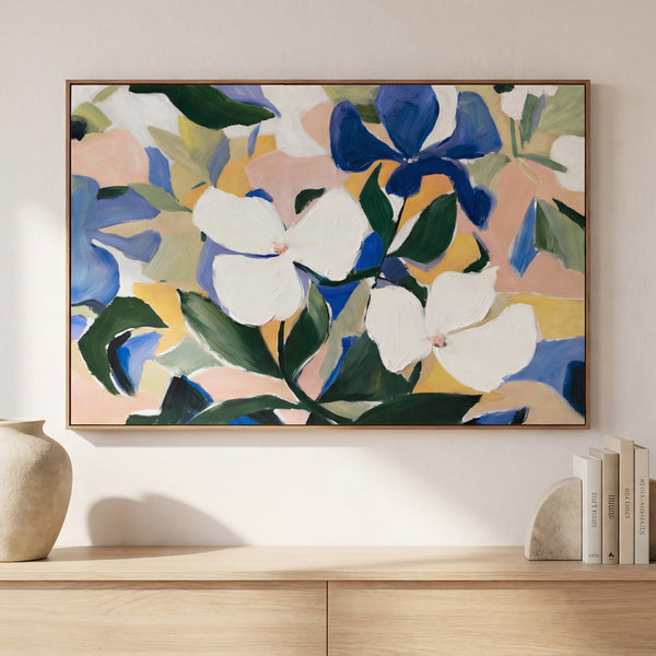 Essence Framed Painting in Multicolor Frame