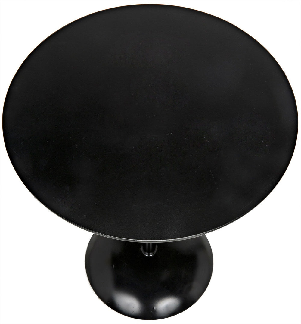 Felix Side Table, Black Steel