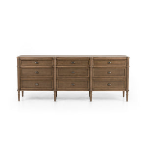 Toulouse 9 Drawer Dresser In Toasted Oak