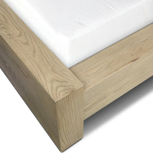 Torrington King Bed - Sandy Oak Resawn