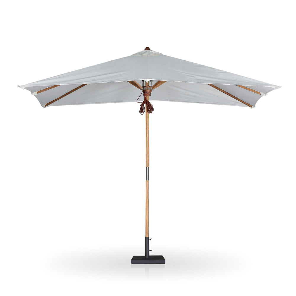 Baska Outdoor Rectangular Umbrella - Arashi Salt