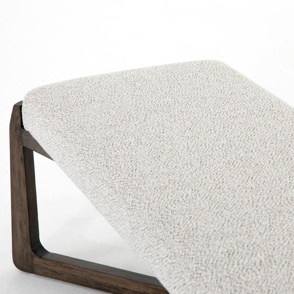 Roscoe Bench in Brunswick Pebble
