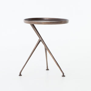 Schmidt Accent Table- Antique Rust