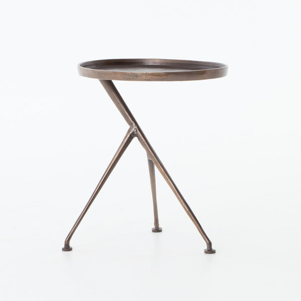 Schmidt Accent Table- Antique Rust