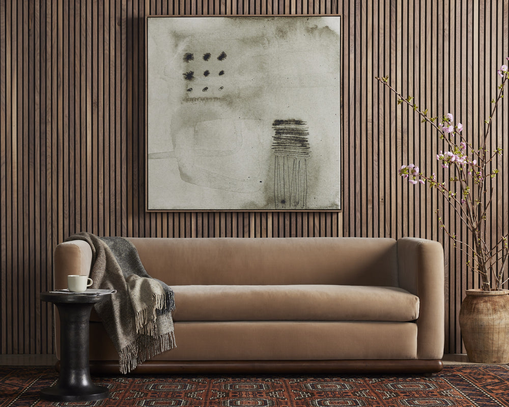 Elizabeth Sofa In 82" In Surrey Taupe