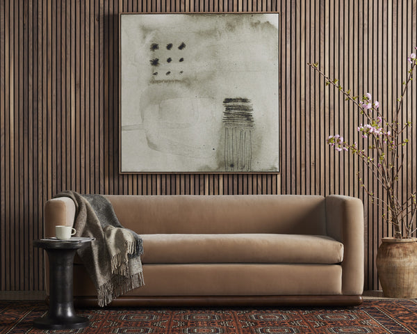 Elizabeth Sofa In 82" In Surrey Taupe