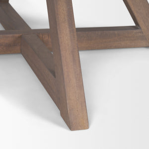 Jennings 60" Light Brown Wood Dining Table