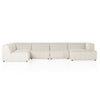 Langham Channeled 5-Piece Sectional - Fayette Cloud