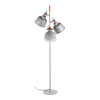 Hentz Three Light Floor Lamp - Silver