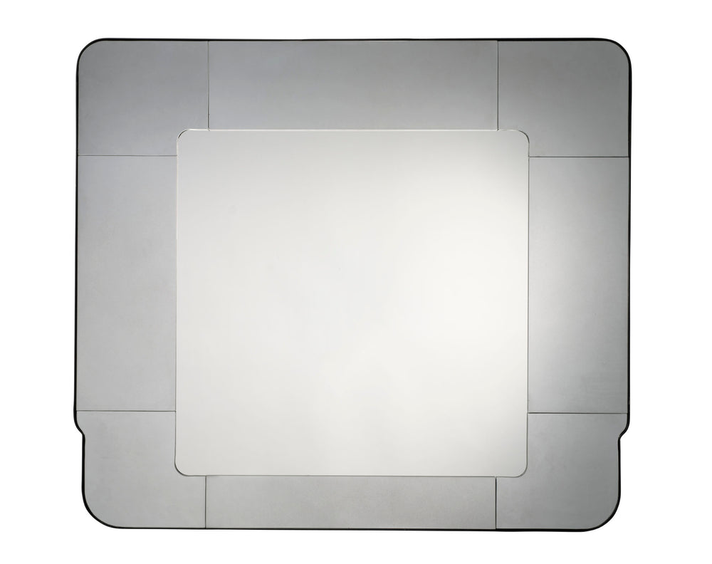 Elemental Antique Mercury Glass Wall Mirror, Large