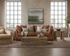 Audrey Sofa in Lush-Saddle - California Comfort