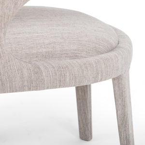 Hawkins Dining Chair In Savile Flannel