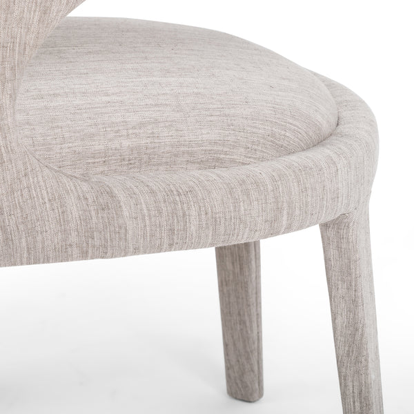 Hawkins Dining Chair In Savile Flannel