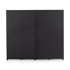 Millie Double Cabinet - Drifted Oak Veneer