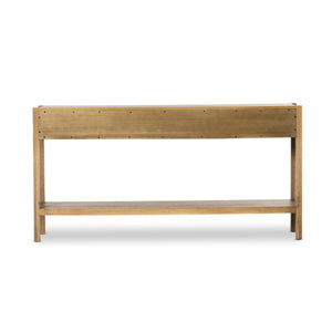 Meadow Console Table In Tawny Oak