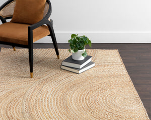 PRESCOTT HAND-BRAIDED RUG - WARM NATURAL - 10' X 14'