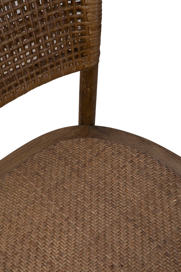 Brown Halsey Side Chair