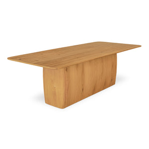 Moe's Winston Dining Table in Rustic Oak