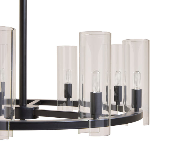 CLARABELLE CHANDELIER - SMALL - BLACK