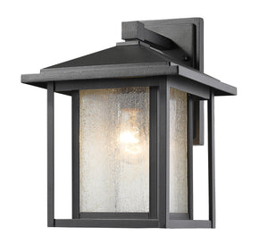 Aspen 1 Light Outdoor in Black Finish