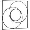 Uberlappen Wall Art in Graphite