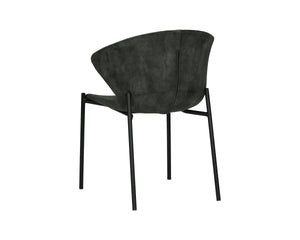 ERIC DINING CHAIR - NONO DARK GREEN