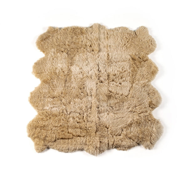 Lalo Lambskin Rug - Beige Lambskin
