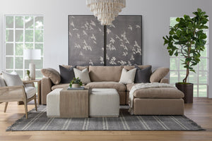 Dovetail Upholstered Coffee Table