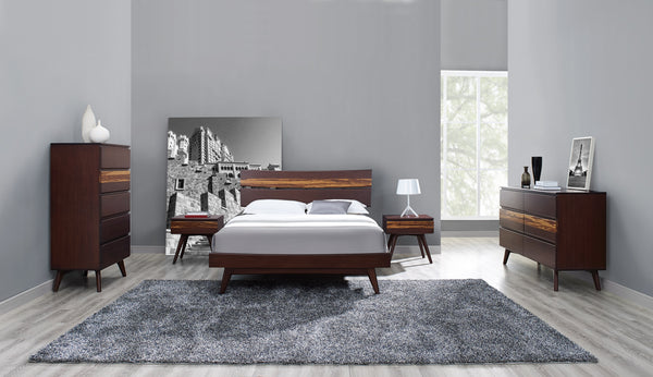 Sable Azara California King Platform Bed