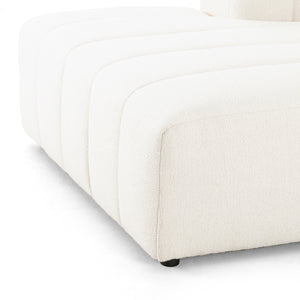Langham Channeled Laf Chaise Pc In Cloud