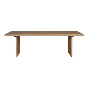 Koshi Sandblasted Amber Oak Dining Table