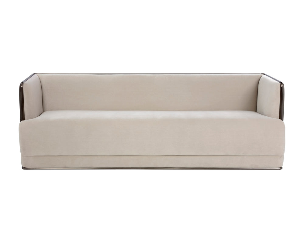 SIERRA SOFA - MEG TAUPE / PORCINI TAUPE
