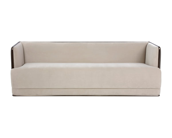 SIERRA SOFA - MEG TAUPE / PORCINI TAUPE