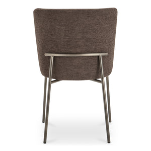Moe's Early Dining Chair Set of 2 in Dark Brown