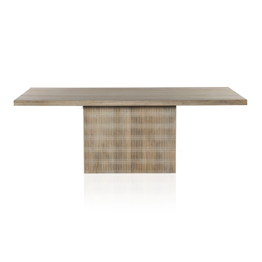 Kelby Dining Table - Light Wash Mango