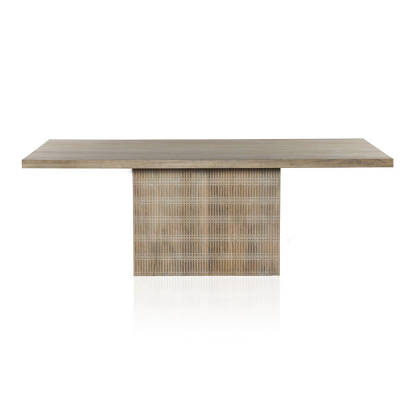 Kelby Dining Table - Light Wash Mango