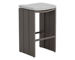 VERIN BARSTOOL - WARM GREY - GRACEBAY LIGHT GREY