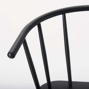 Colin Black Metal Counter Stool