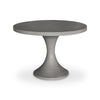 Moe's Isadora 43.25" Round Dining Table in Grey