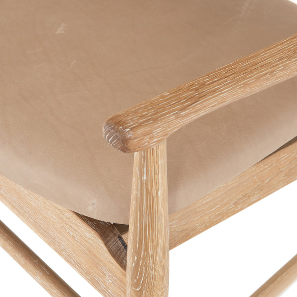 Josie Dining Chair In Vintage White Wash