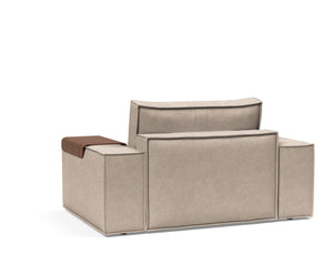NEWILLA LOUNGER CHAIR W/WIDE ARM RESTS, 39"X61"