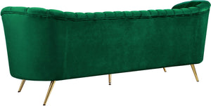 Josefina Sofa In Green Velvet