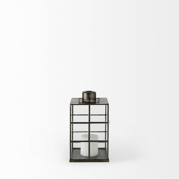 Grimwig (Small) 8L x 8W x 15H LANTERN W/SHEET BASE WITHOUT BEVEL